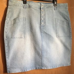 Denim skirt (stretch)